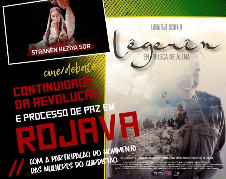 26/9 – CineCELIP SP – Continuidade da Revolução e Processo de Paz em Rojava